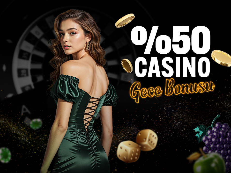 🪙 Casino'da Geçerli %50 Yatırım Bonusu