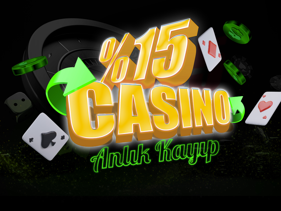 🍬 %15 Casino Anlık Kayıp Bonusu