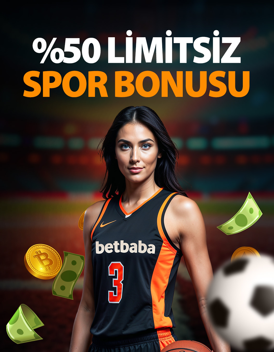 🔸 %50 Limitsiz Spor Bonusu 